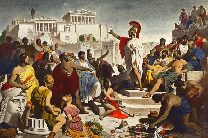 Philosophy and Democracy tour of Athens - Hadrian’s Library and the Roman chapter