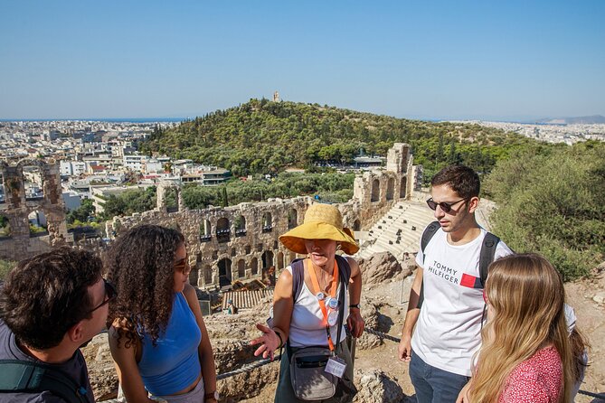 The Acropolis, Athens Walking City Tour and Acropolis Museum - Practical preparation for a hot, uneven day