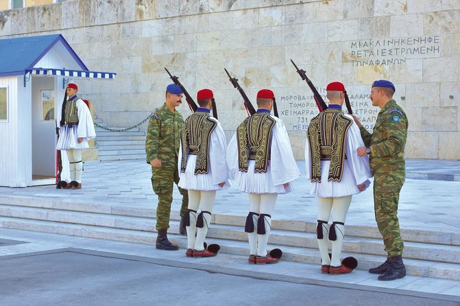 The Acropolis, Athens Walking City Tour and Acropolis Museum - Syntagma Square and the Changing of the Guards