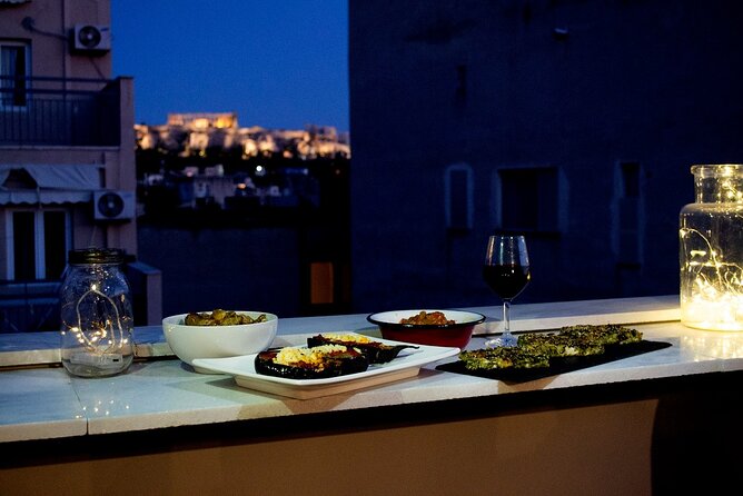 Traditional Greek cooking class and lunch or dinner with an Acropolis view - The meal is part of the experience, not an afterthought