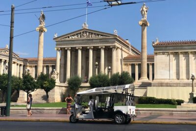 Tuk Tuk Athens Complete City Center Tour – 100% Electric (3 hour)