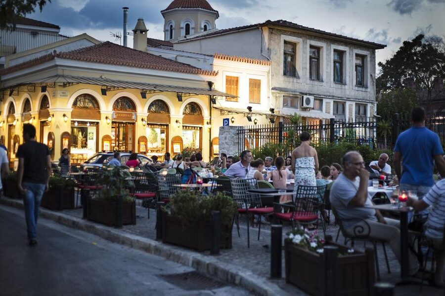 Twilight Athens Tour inc. rooftops, tastings & 3 drinks - Starting at Syntagma Square